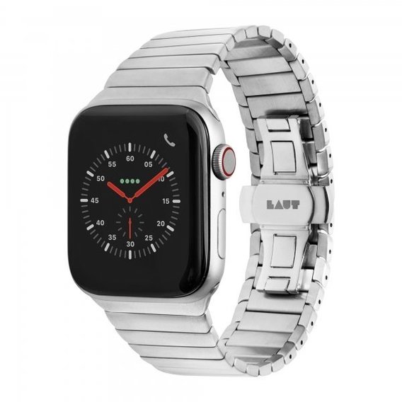 Аксессуар для Watch LAUT Links Silver (L_AWL_LI_SL) for Apple Watch 42/44/45/49mm