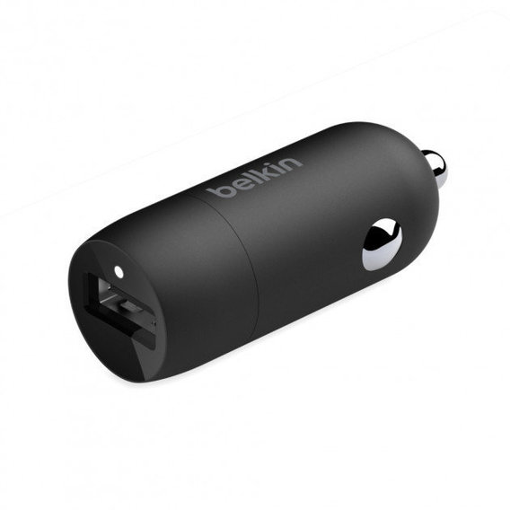 Зарядное устройство Belkin USB Car Charger USB 18W Black (CCA002BTBK)