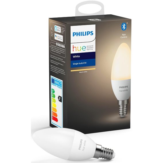 Умная лампа Philips Hue E14, White (929002039903)