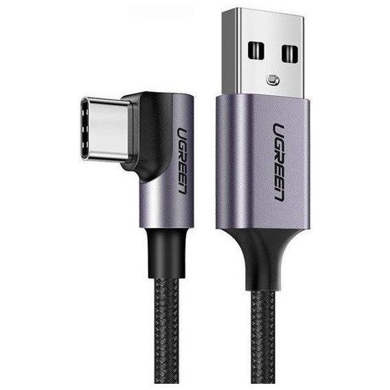 Кабель UGREEN USB Cable to USB-C US284 3A 3m Space Gray