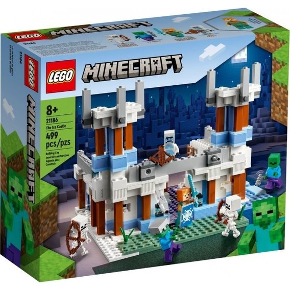 Конструктор Lego Minecraft Ледяной замок 499 деталей (21186)