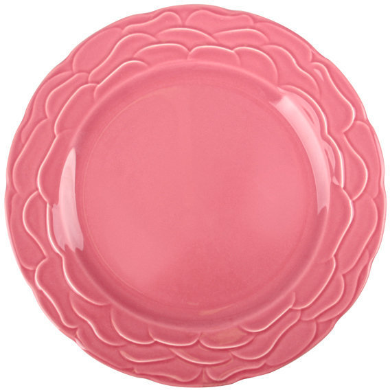 Тарелка обеденная Kutahya Porselen Атена темно розовая 28 см (942-021)