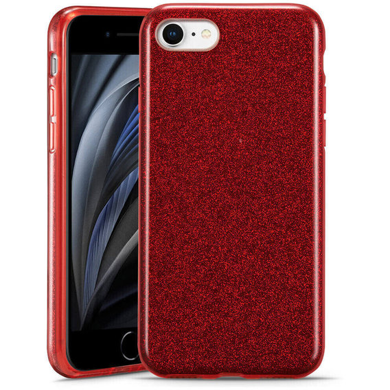 Аксессуар для iPhone ESR Makeup Glitter Case Red (4894240103395) for iPhone SE 2020/iPhone SE 3 2022/iPhone 8/iPhone 7