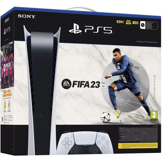 Ігрова приставка Sony PlayStation 5 Digital Edition FIFA23 Bundle