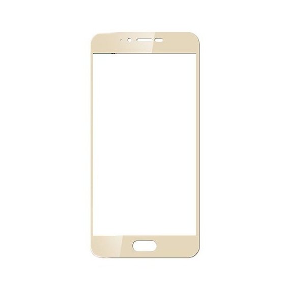 Аксессуар для смартфона Tempered Glass Gold for Meizu M5