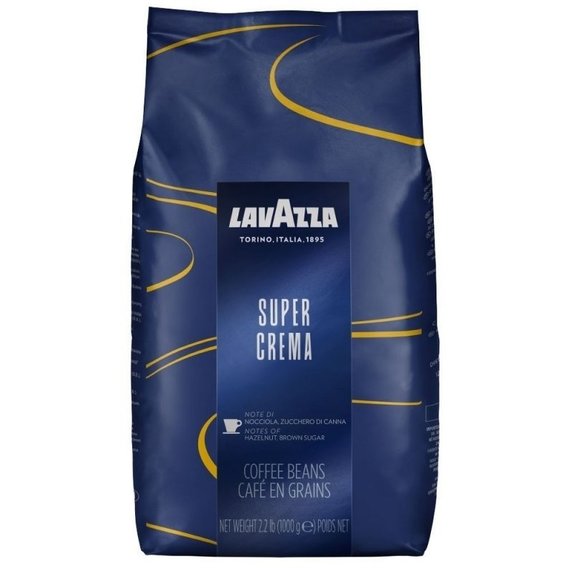 Кофе Lavazza Super Crema (зерновой) 1 кг (DL5756)