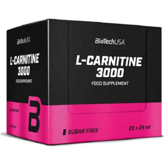 Жиросжигатель BioTechUSA L-Carnitine 3000 20x25 ml / Lemon