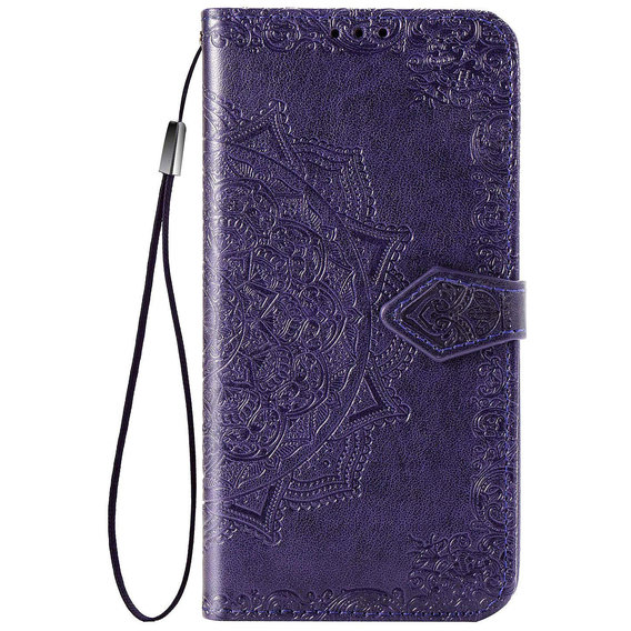 Аксессуар для смартфона Mobile Case Book Cover Art Leather Violet for Xiaomi Redmi Note 10 / Note 10s