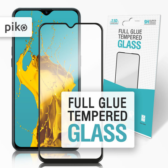 Аксессуар для смартфона Piko Tempered Glass Full Glue Black for Realme XT