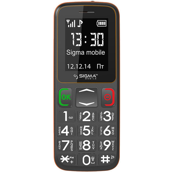 Мобильный телефон Sigma mobile Comfort 50 mini3 Gray Orange (UA UCRF)