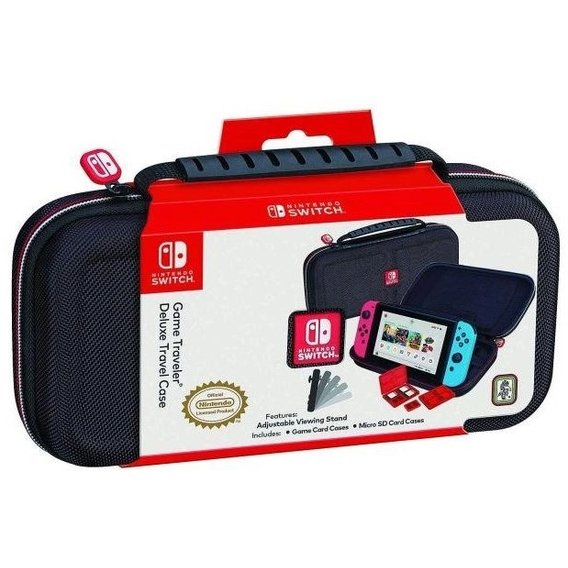 Аксессуар для приставок Deluxe Travel Case Black (Nintendo Switch)