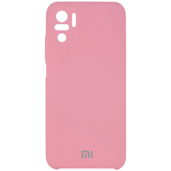 Аксессуар для смартфона Mobile Case Silicone Cover Shield Camera Light Pink for Xiaomi Redmi Note 10 / Note 10s