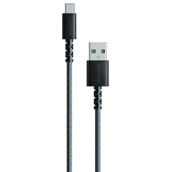 Кабель ANKER USB Cable to USB-C 2.0 Powerline Select+ 90cm Black (A8022H11)