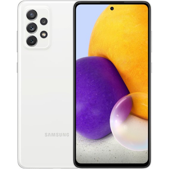 Смартфон Samsung Galaxy A72 8/256GB Dual Awesome White A725F