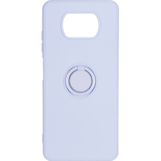 Аксессуар для смартфона Gelius Ring Holder Case Full Camera Lilac for Xiaomi Poco X3 / Poco X3 Pro