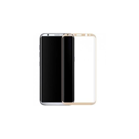 Аксессуар для смартфона Tempered Glass Gold for Samsung G955 Galaxy S8 Plus