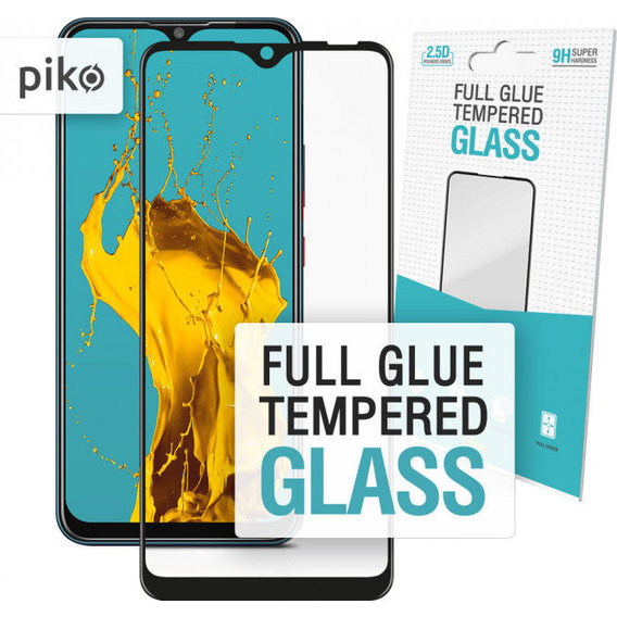 Аксессуар для смартфона Piko Tempered Glass Full Glue Black for ZTE Blade 20