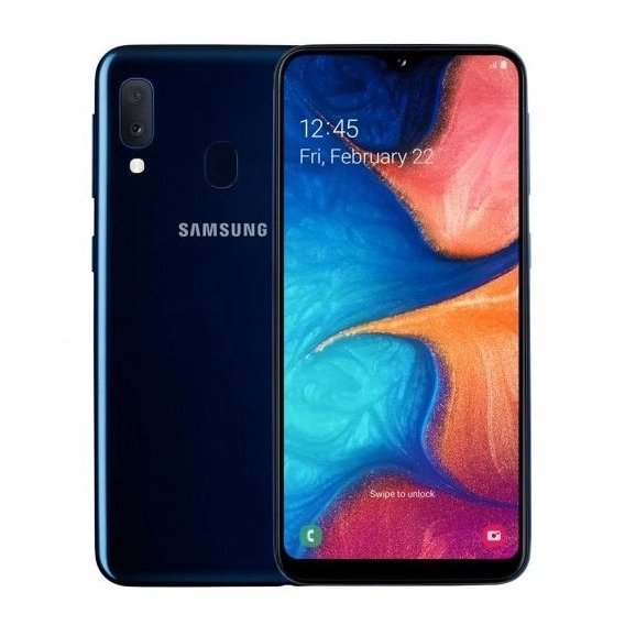 Смартфон Samsung Galaxy A20e 2019 3/32GB Blue A202F