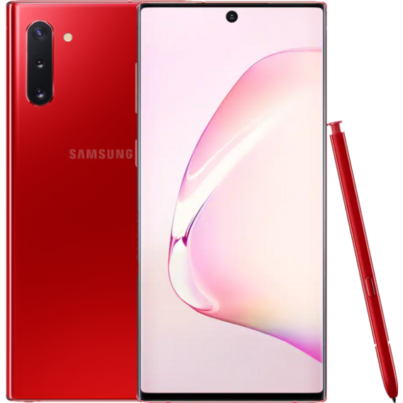 Смартфон Samsung Galaxy Note 10 8/256GB Dual SIM Red N970