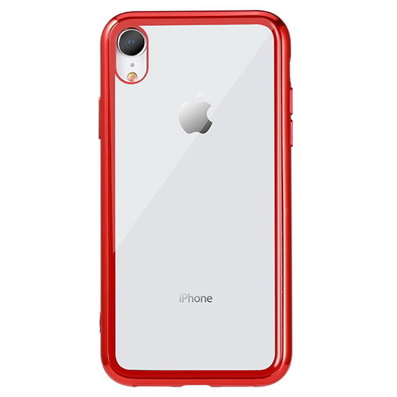 Аксессуар для iPhone WK Crysden Series Glass Case Red (RPC-002) for iPhone XR