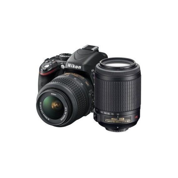 Nikon D3200 Kit (18-55mm) VR II + (55-200mm) VR Официальная гарантия
