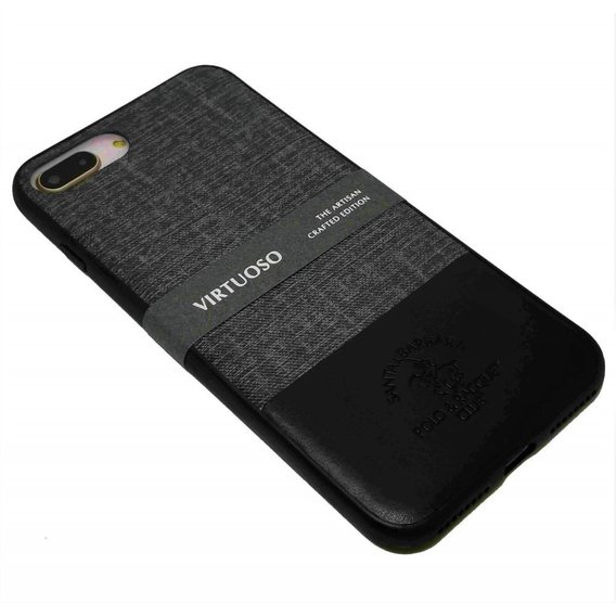 Аксессуар для iPhone Santa Barbara Polo & Racquet Club Texture Case Black for iPhone 8 Plus/iPhone 7 Plus