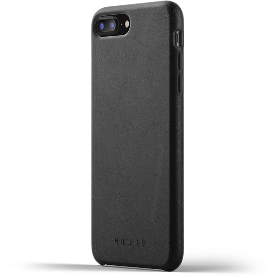 Аксессуар для iPhone MUJJO Full Leather Case Black for iPhone 8 Plus / iPhone 7 Plus