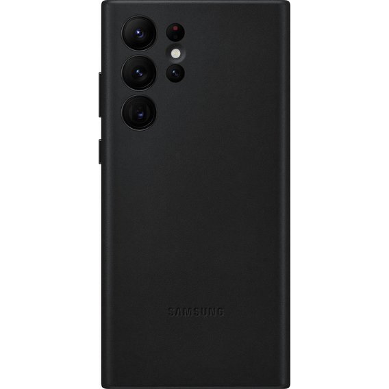 Аксессуар для смартфона Samsung Leather Cover Black (EF-VS908LBEGRU) for Samsung S908 Galaxy S22 Ultra