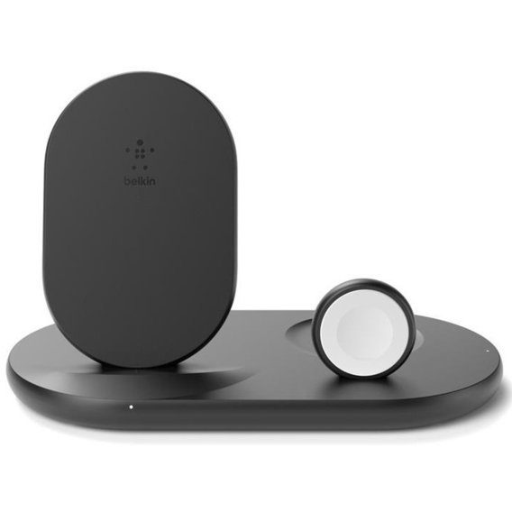 Зарядное устройство Belkin Wireless Charger Base Station Black (WIZ001VFBK) for Apple iPhone and Apple Watch