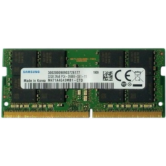 Samsung 32 GB SO-DIMM DDR4 3200 MHz (M471A4G43AB1-CWE)