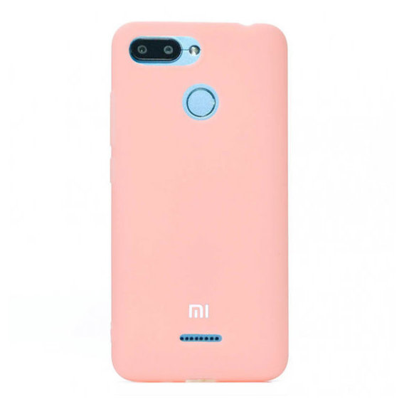 Аксессуар для смартфона Mobile Case Silicone Cover Pink for Xiaomi Redmi 6