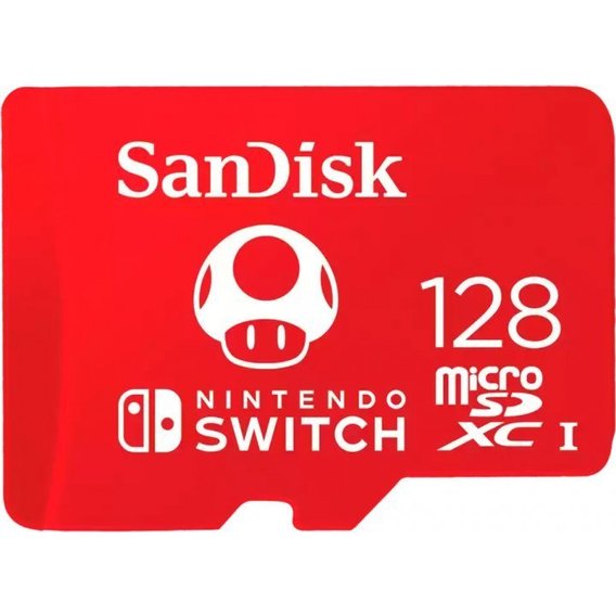 Карта памяти SanDisk 128GB microSDXC for Nintendo Switch (SDSQXAO-128G-GNCZN)