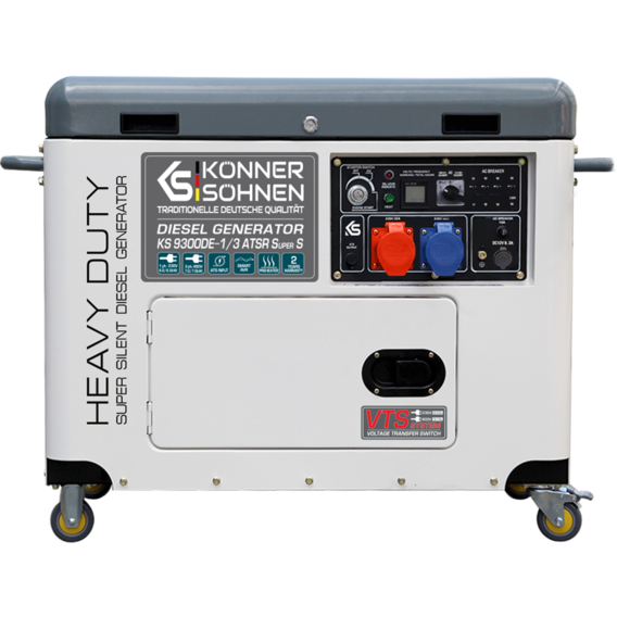 Дизельный генератор Konner&Sohnen KS 9300DE-1/3 ATSR