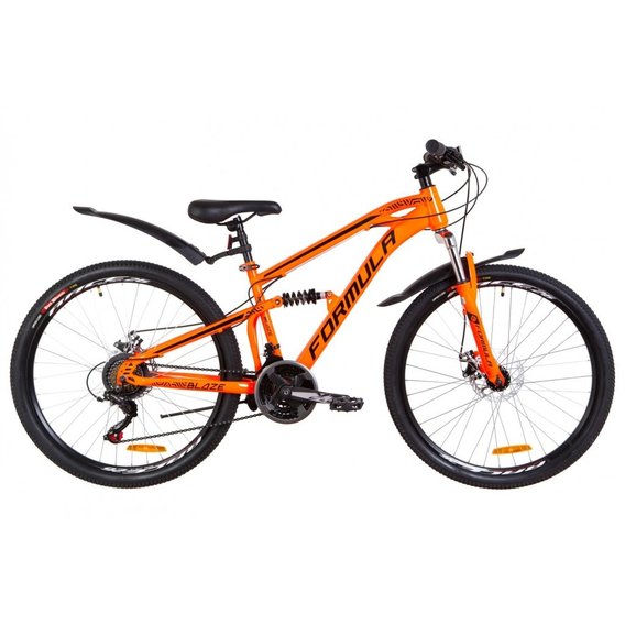 Велосипед Formula BLAZE DD 26" 2019 оранжевый (OPS-FR-26-294)