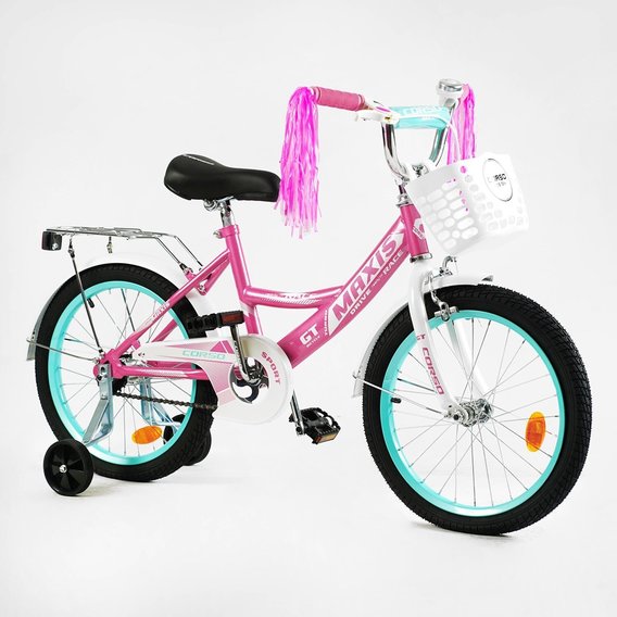 Велосипед Corso Maxis 18" розовый (CL-18164)