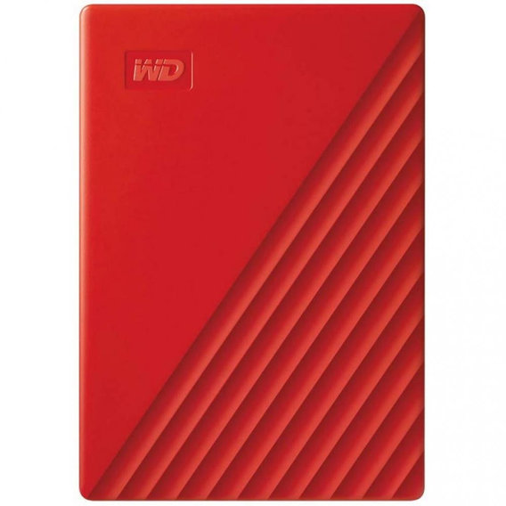 Внешний жесткий диск WD My Passport 4 TB Red (WDBPKJ0040BRD-WESN)