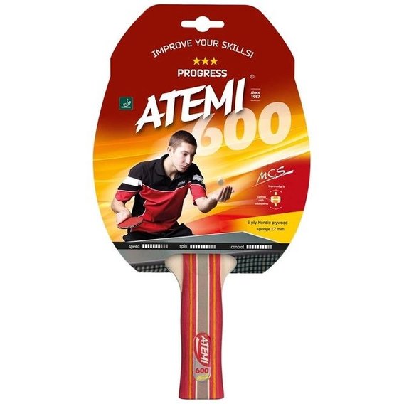 Ракетка для настольного тенниса Ракетка для настольного тенниса ATEMI 600