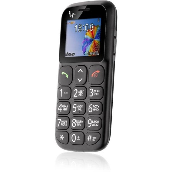 Мобильный телефон Fly Ezzy 7 Black (UA UCRF)