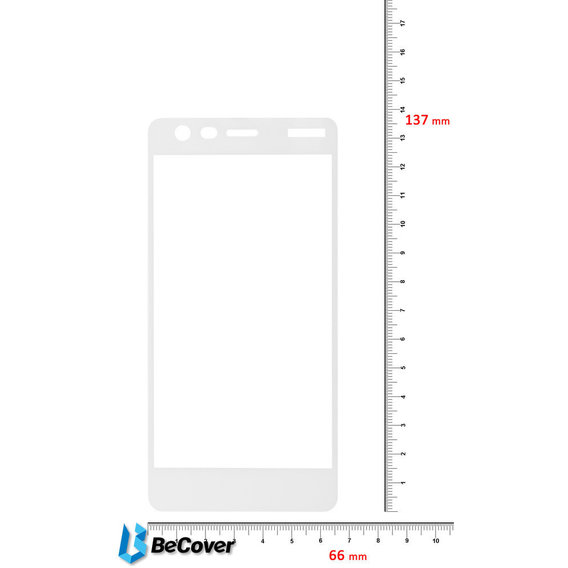 Аксессуар для смартфона BeCover Tempered Glass White for Nokia 2 (702167)