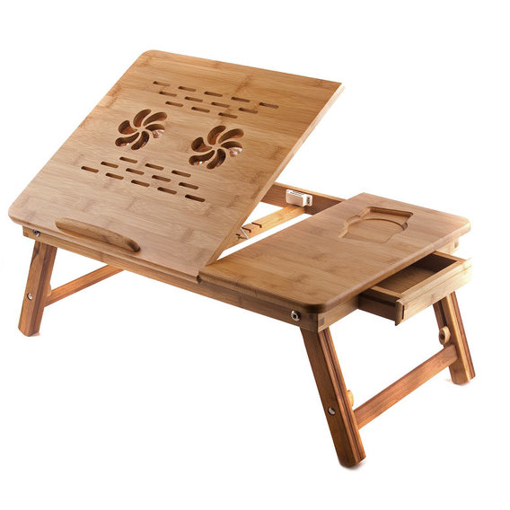 Подставка для ноутбука Бамбуковый столик для ноутбука UFT T26