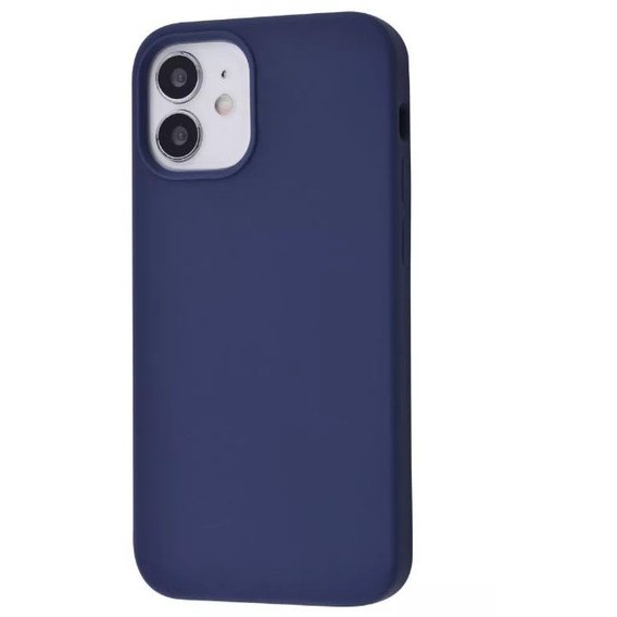 Аксессуар для iPhone WAVE Full Silicone Cover Dark Blue for iPhone 12 mini