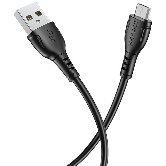 Кабель Borofone USB Cable to Micro USB Triumph 1m Black (BX51)