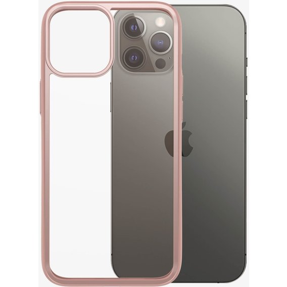 Аксессуар для iPhone PanzerGlass Clear Case Rose Gold for iPhone 12 Pro Max (0275)