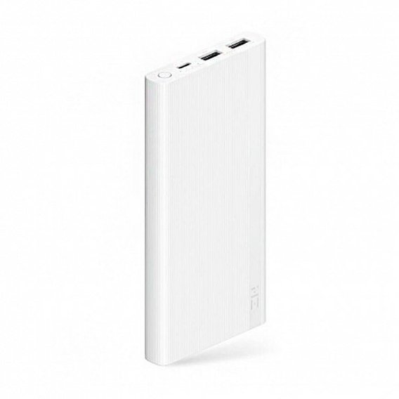 Внешний аккумулятор Xiaomi ZMI Power Bank 10000mAh 18W 2хUSB+USB-C White (JD810)