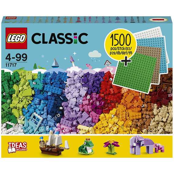 LEGO Classic Кубики, кубики, плиты (11717)