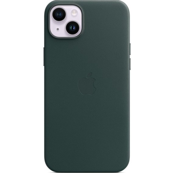 Аксессуар для iPhone Leather Case Forest Green for iPhone 14 Plus