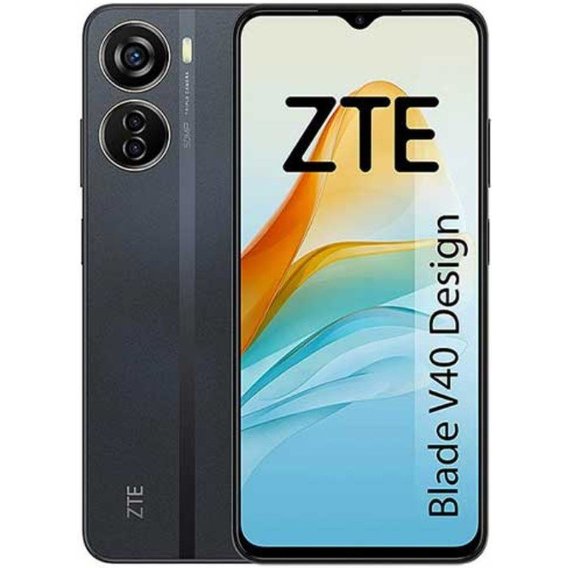 Смартфон ZTE Blade V40 Design 6/128Gb Black (UA UCRF)