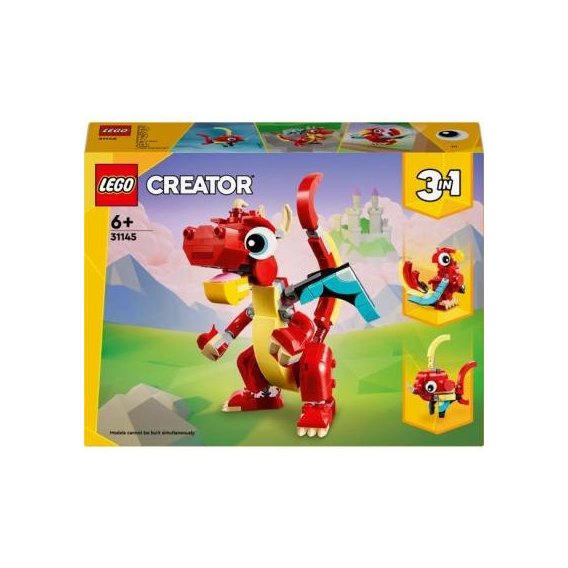 Конструктор LEGO Creator Красный дракон (31145)