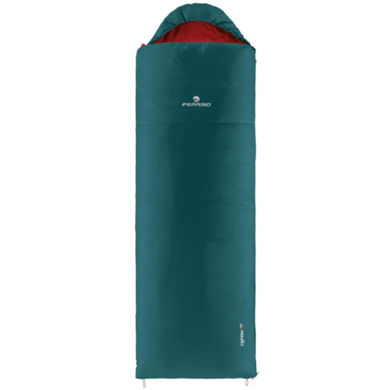 Спальный мешок Ferrino Lightec 700 SQ/+20°C Green Left (86154NVVS)