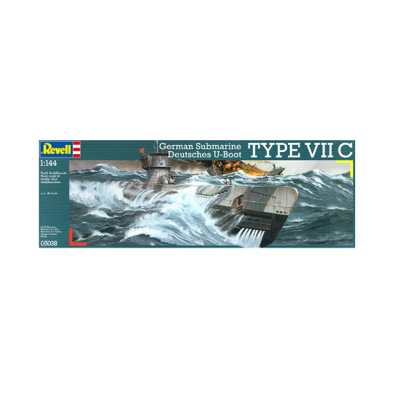 Немецкая Revell подводная лодка Typе VIIC (RV05038)